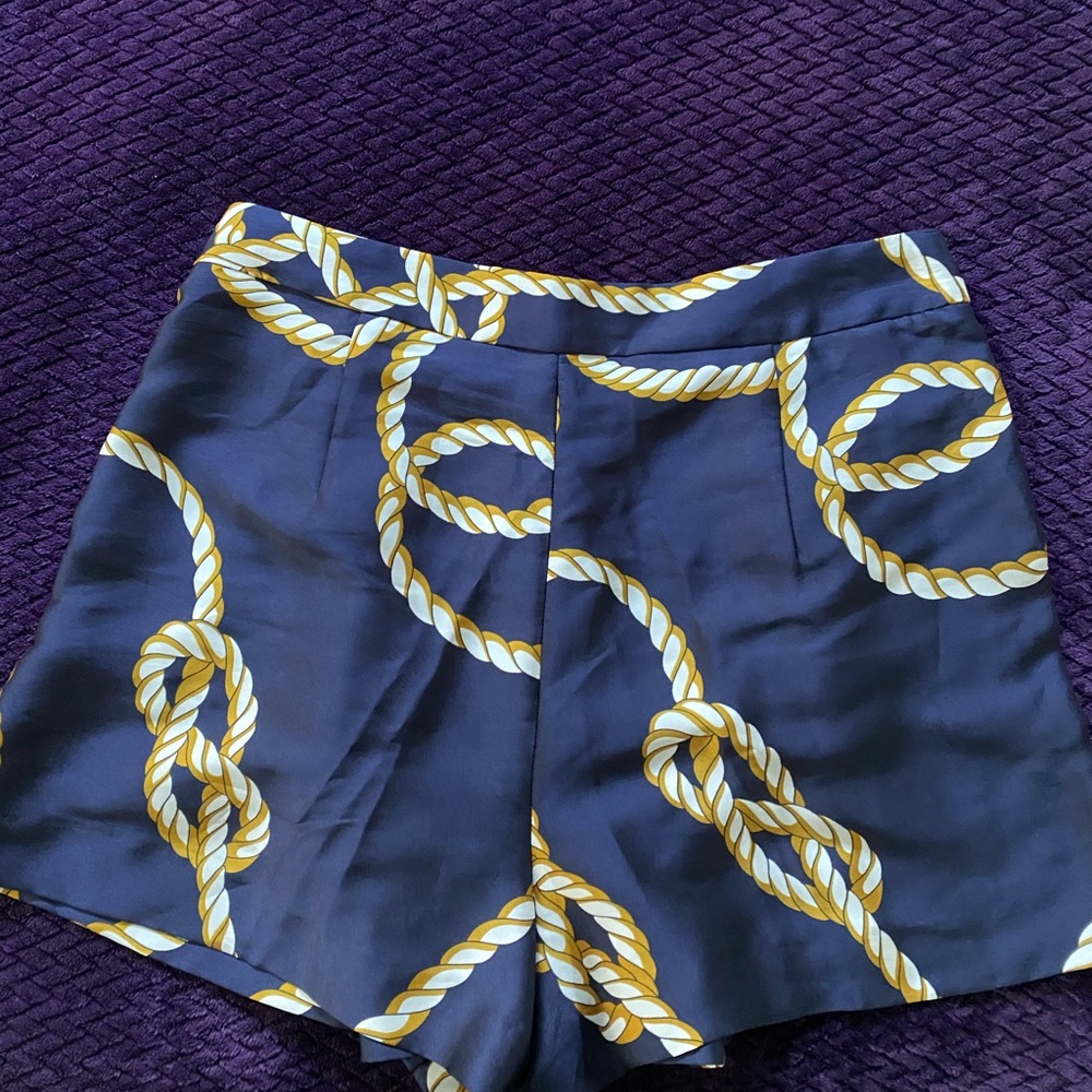 Zara nautical knots shorts